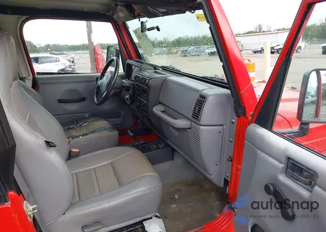 1998 Jeep Wrangler Se from USA, damaged, VIN 1J4FY29P3WP805161